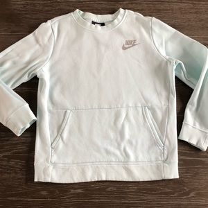 Light Mint Green Nike Sweatshirt Size Medium